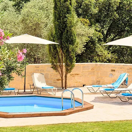 Fuer 12 Personen In Episkopi, Kreta West Kreta 度假居